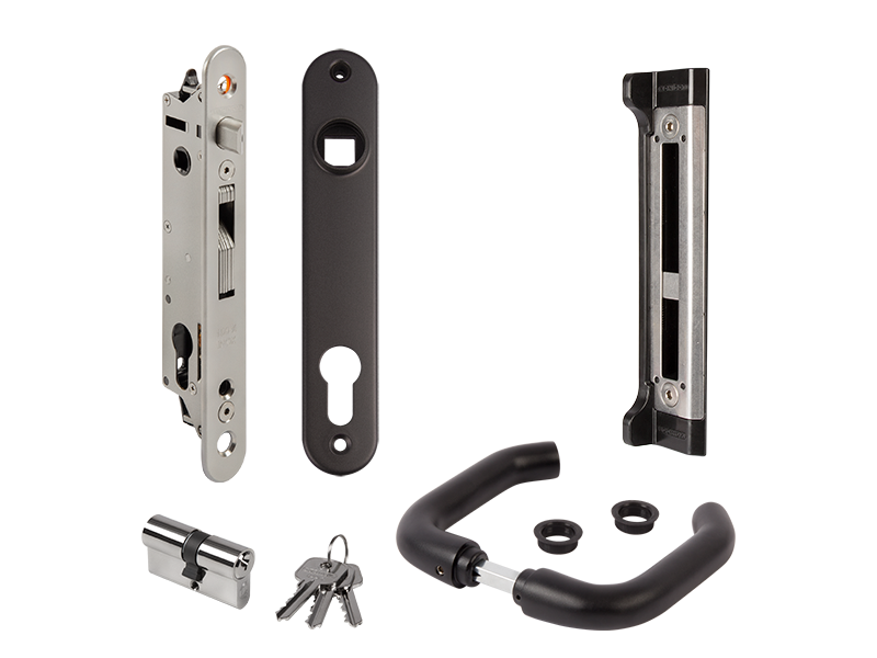 40mm x40mm x 2.5 x 2m profiles and 40 lock black handles - Image 6